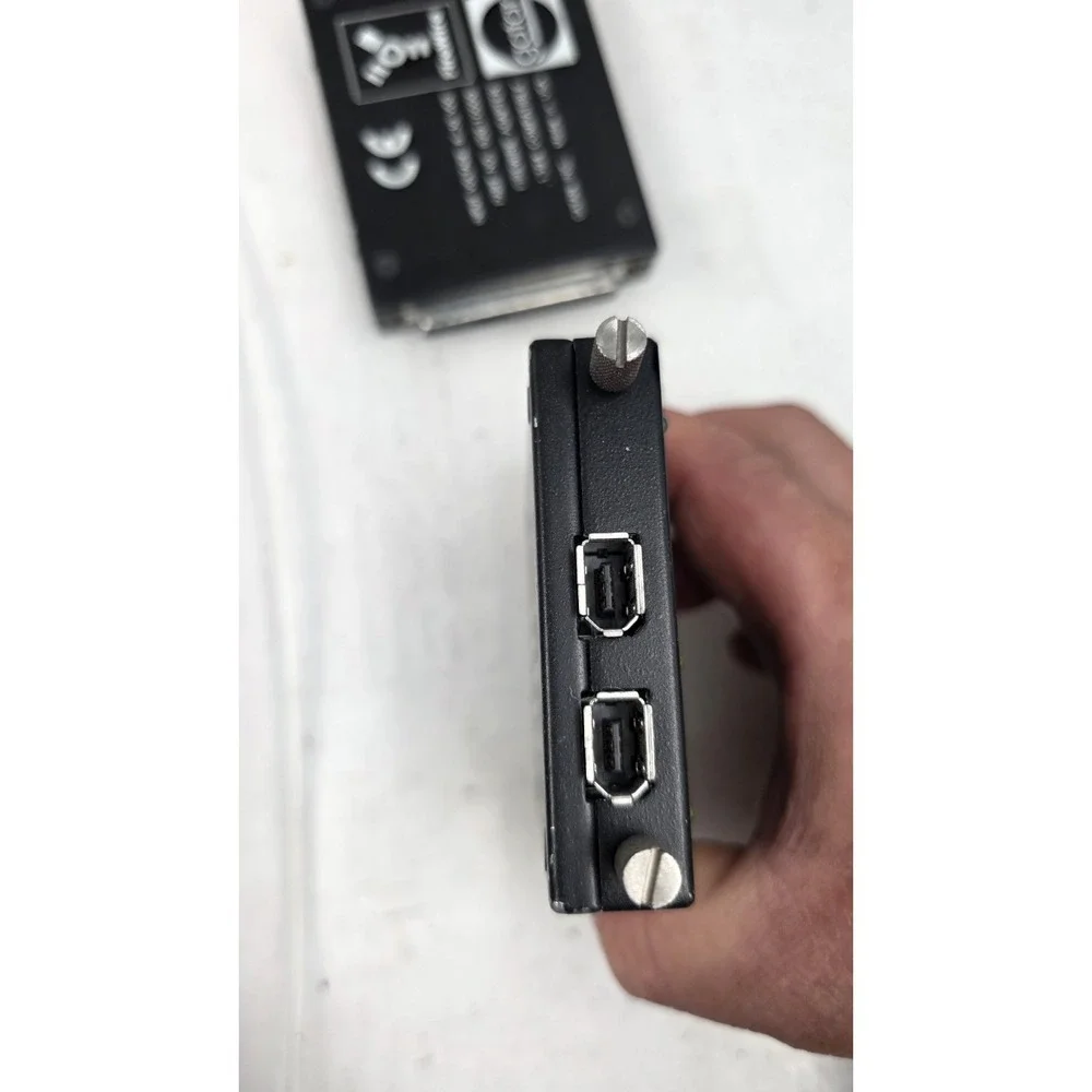 1 INPUT VOLTAGE: 8-30 VDC PART NO.  820.10000 FIREWIRE ADAPTER Made in USA gatan